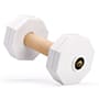 'Extreme Training' Wooden Dog Dumbbell with Plastic Removable Plates for Schutzhund Training II 1 kg (1000 gr)