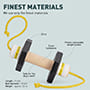 "Efficient Training" Dog Training Dumbbell Made from Safe Materials