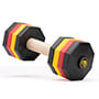'Easy Lifting' 'Resistant Wooden Dumbbell with Plastic Bells for Schutzhund Training 2000 g