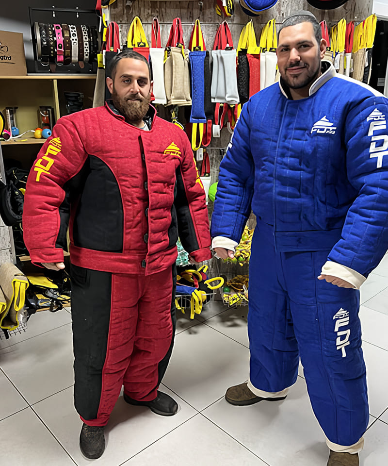 full protection bite suits FDT different colors