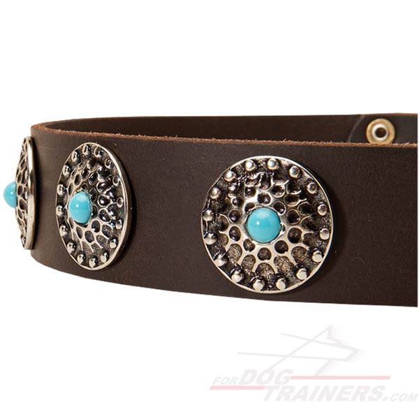 Fashion Leather Dog Collar