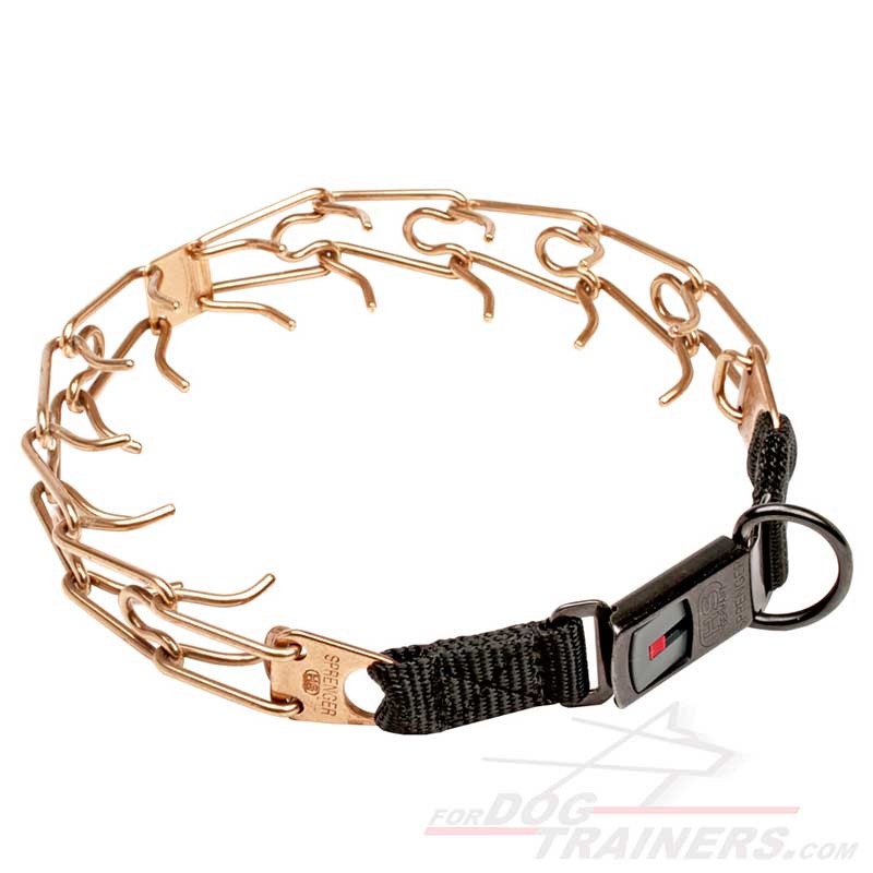 Purchase Curogan Pinch Collar Dog Training Click Lock Buckle