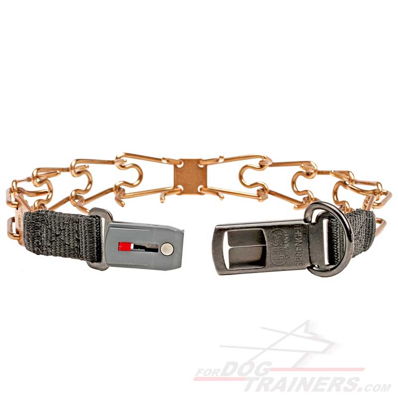 Purchase Curogan Pinch Collar Dog Training Click Lock Buckle