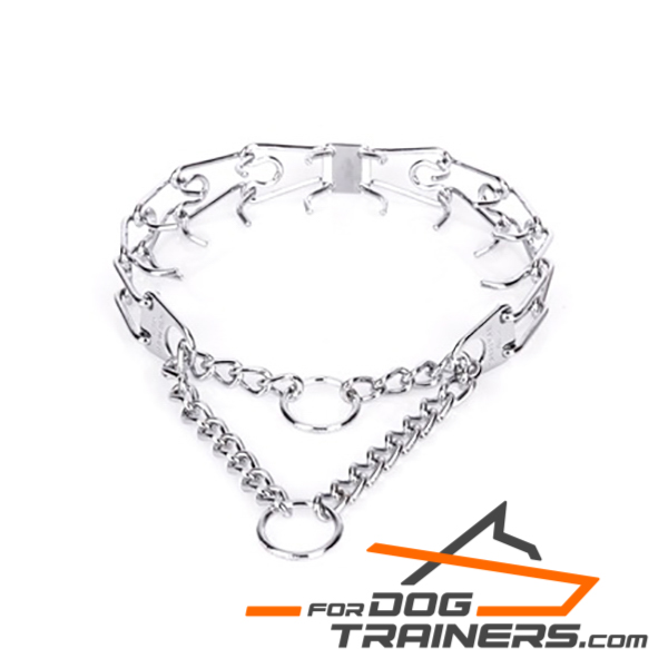 Chrome Plated Pinch Collar