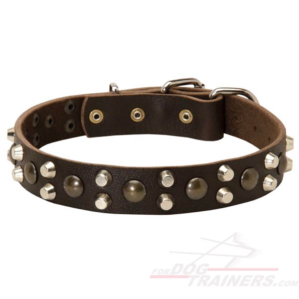 Superb Leather Dog Collar from Direct Maker