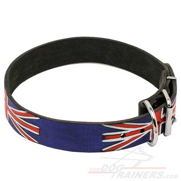 Leather Dog Collar for fancy look