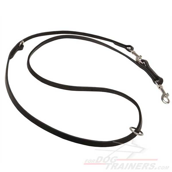 Dog Training and walking lead pure leather material