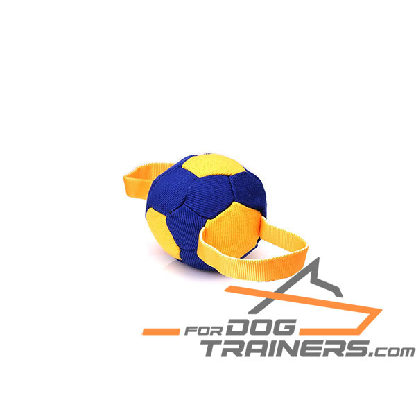 French Linen Dog Bite Tug for Training with 2 Handles