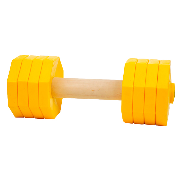 Professional Training Dog Dumbbell of Dry Wood