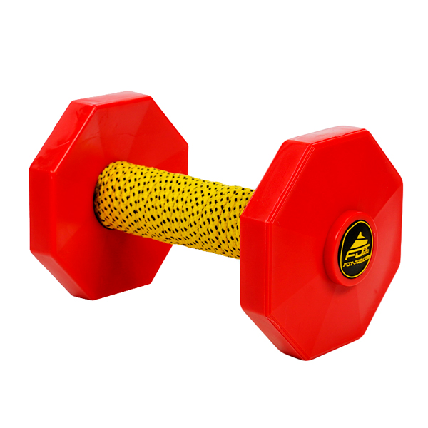 Perfect for Training Dog Dumbbell with 2 Removable Plastic Plates