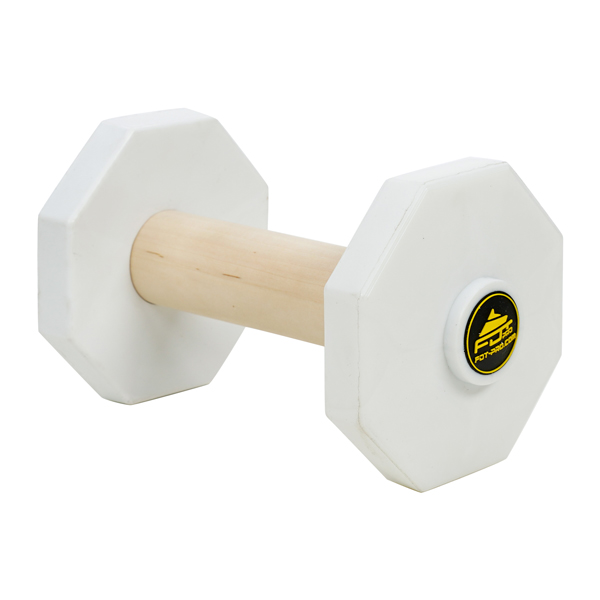 Sturdy Wood Fetch Training Dog Dumbbell 