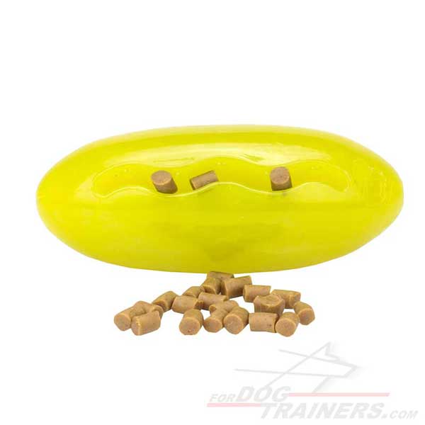 Chewing Treat Dispensing Dog Rubber Toy for Healthy Gums