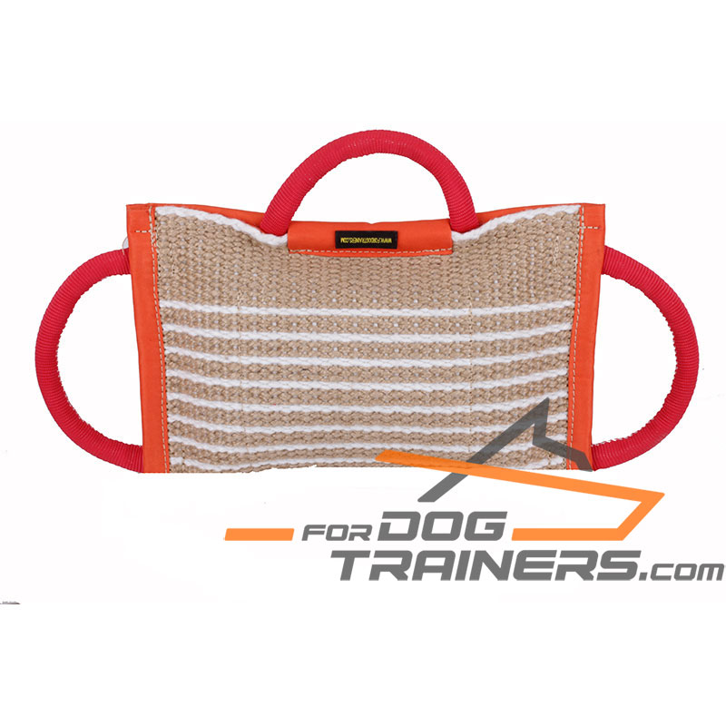 Durable Jute Bite Pad for Dog Professional Training