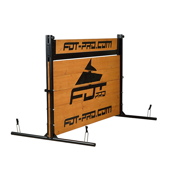 Adjustable Wooden Barrier for Pro Training