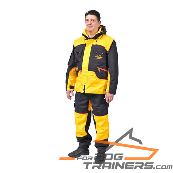 Protection Dog Training Suit of Water Resistant Fabric