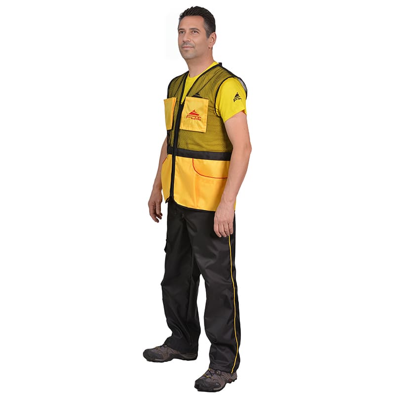 Synthetic dog training vest