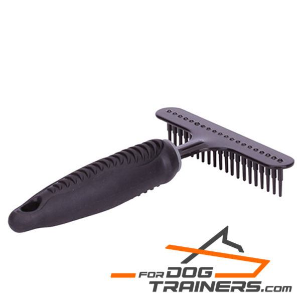 Chromium Plated Dog Comb