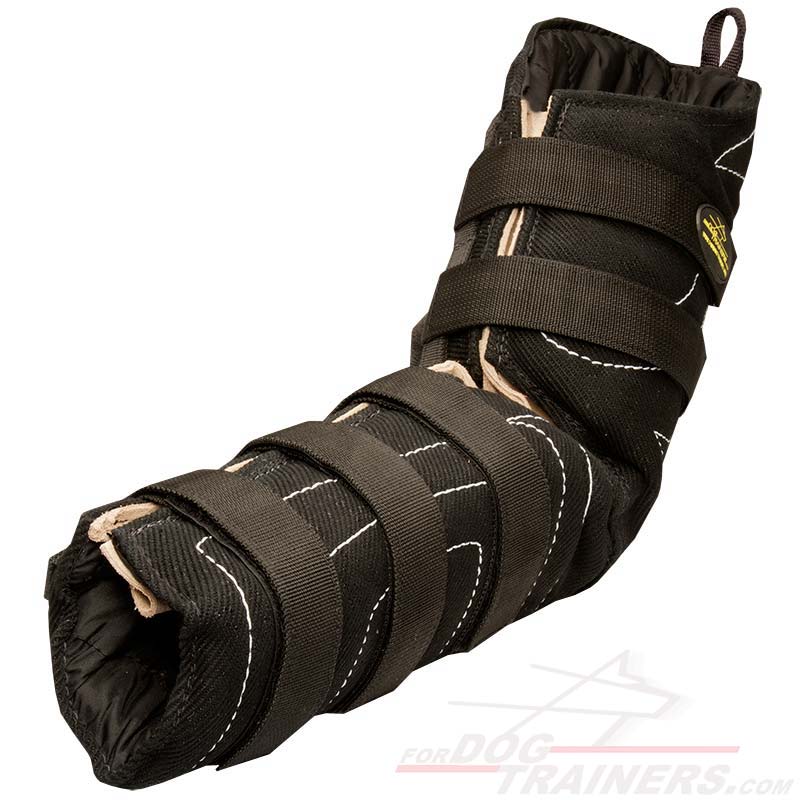 Xiami Leyuan Professional Big Dog Bite Sleeve Agility Equipment Dog Training Arm Protection PU Leather Stick Kit Set 