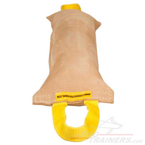 Bite tug leather for advanced dog training 