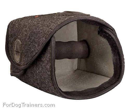 Hand protector made of dog safe material