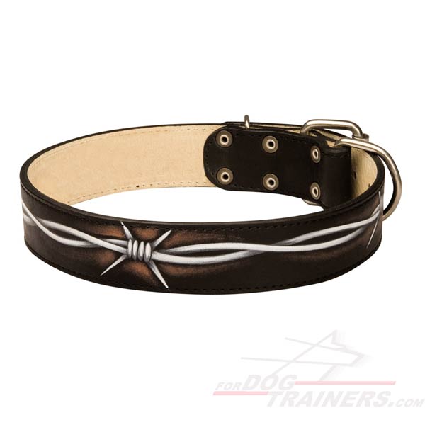 Handcrafted Leather Dog Collar