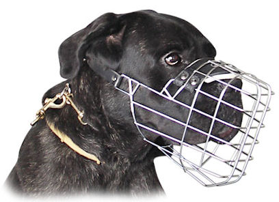 italian basket muzzle for dogs