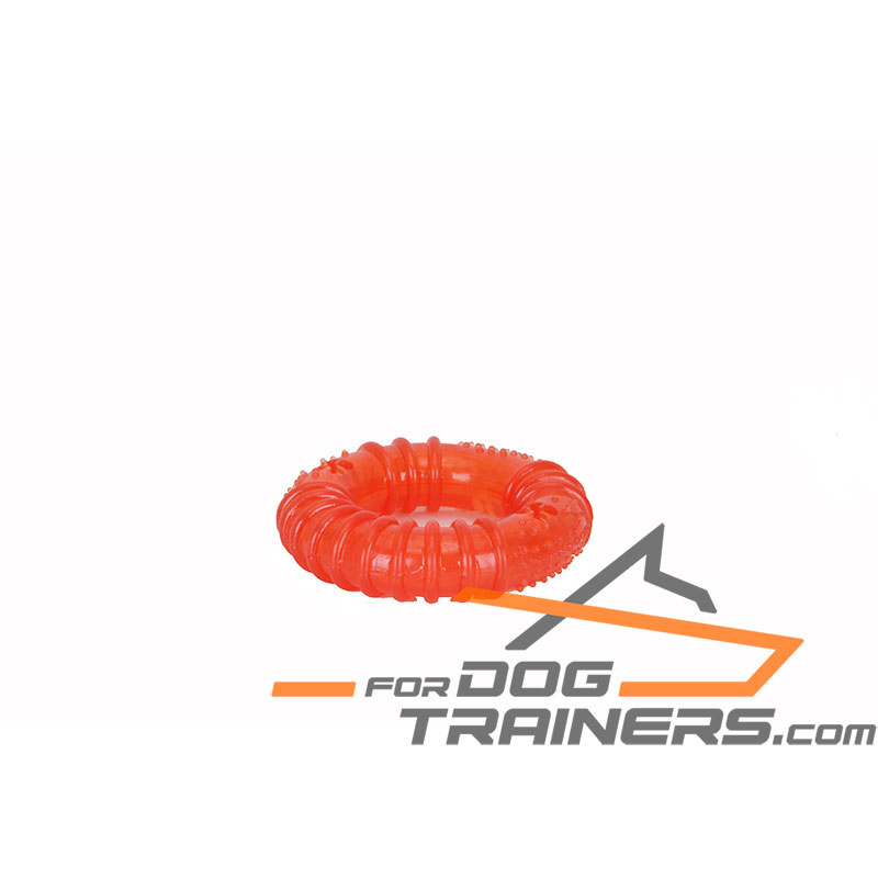 Healthy Trainer' Interactive Treat Dispensing Dog Looper of Special Rubber  [TT49#1073 Everlasting Treat Looper] - $27.99 : Best quality dog supplies  at crazy reasonable prices - harnesses, leashes, collars, muzzles and dog  training equipment