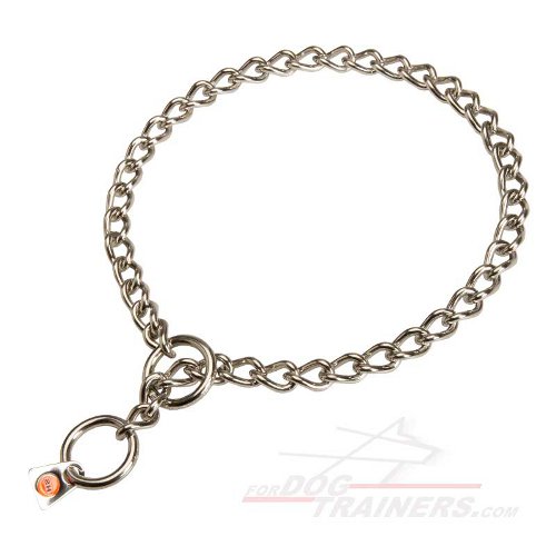 Order now Stainless Steel Choke Chain Dog Collar
