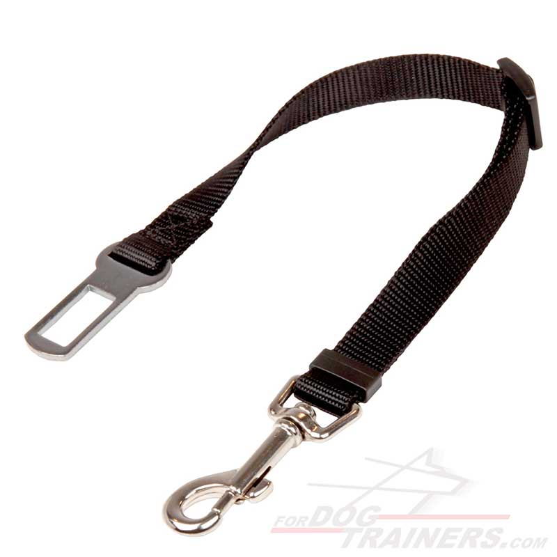 Metal Pet Dog Seat Belt Clip Travel Car Safety Collar Harness Leash  Restraint