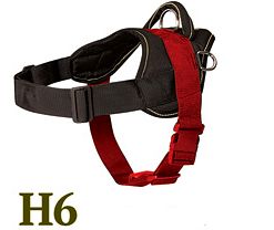 All Weather Nylon Harness - H6 - Sizing Diagram