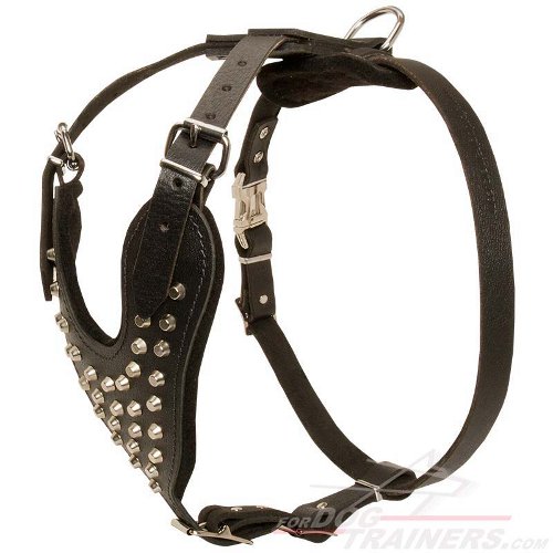 Leatheradil™ Perfect Fit Leather Dog Harness – GSD Colony