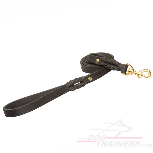 Topnotch Leather Dog Leash