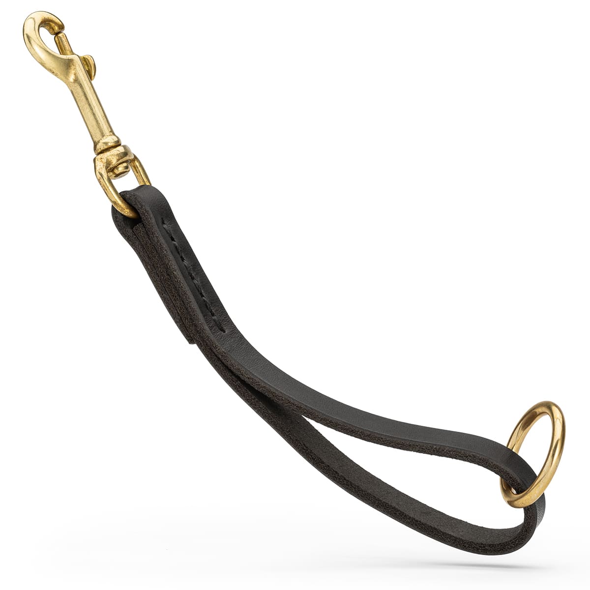 High quality leather pull tab leash