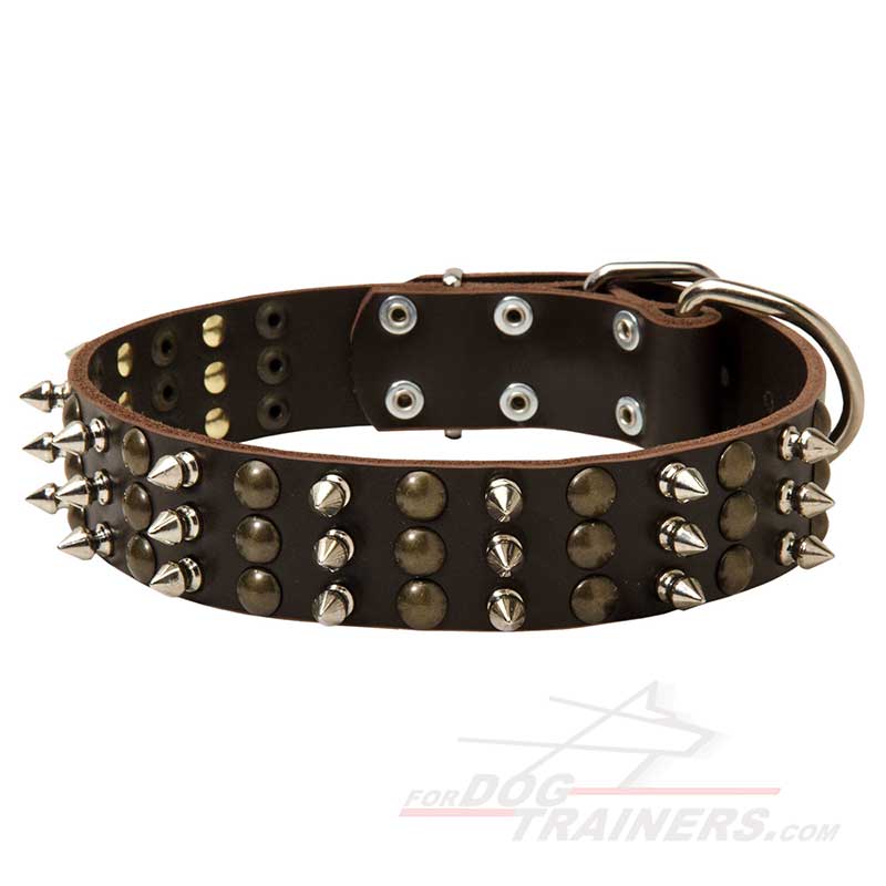 Order Trendy Dog CollarSpiked and Studded Leather Collars