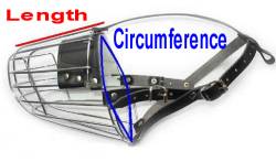 Basket Muzzle Size Chart