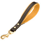 Better Control of Your Dog Short Leather Leash