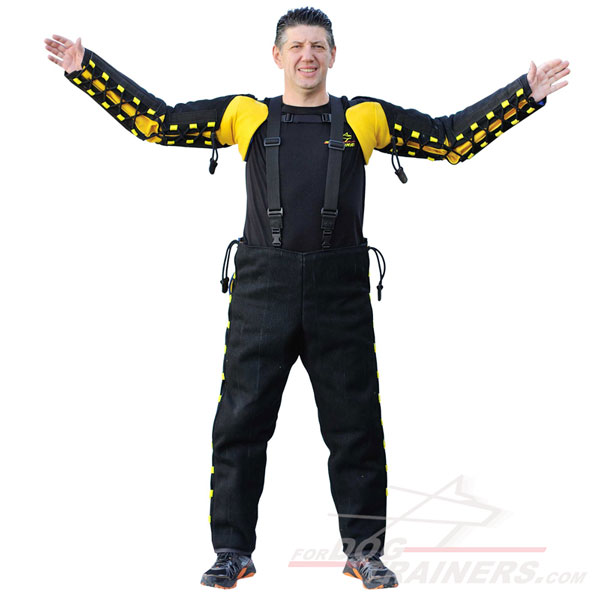 Hidden Protection Bite Suit with Removable Pants