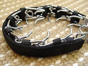 dog pinch collar nylon protector