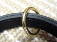 Leather choke dog collar - c1_1